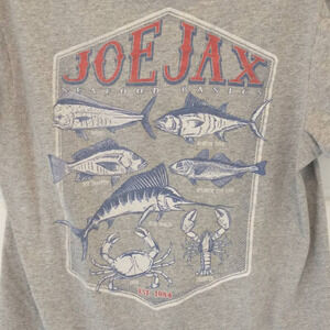 Joe Jax T-Shirt. Men's Medium. Gray